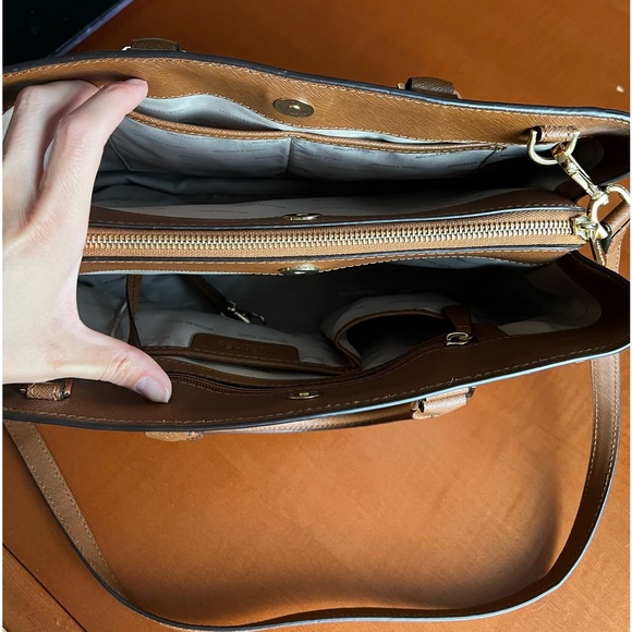 Michael Kors Savannah Leather Tote - Picture 11 of 11